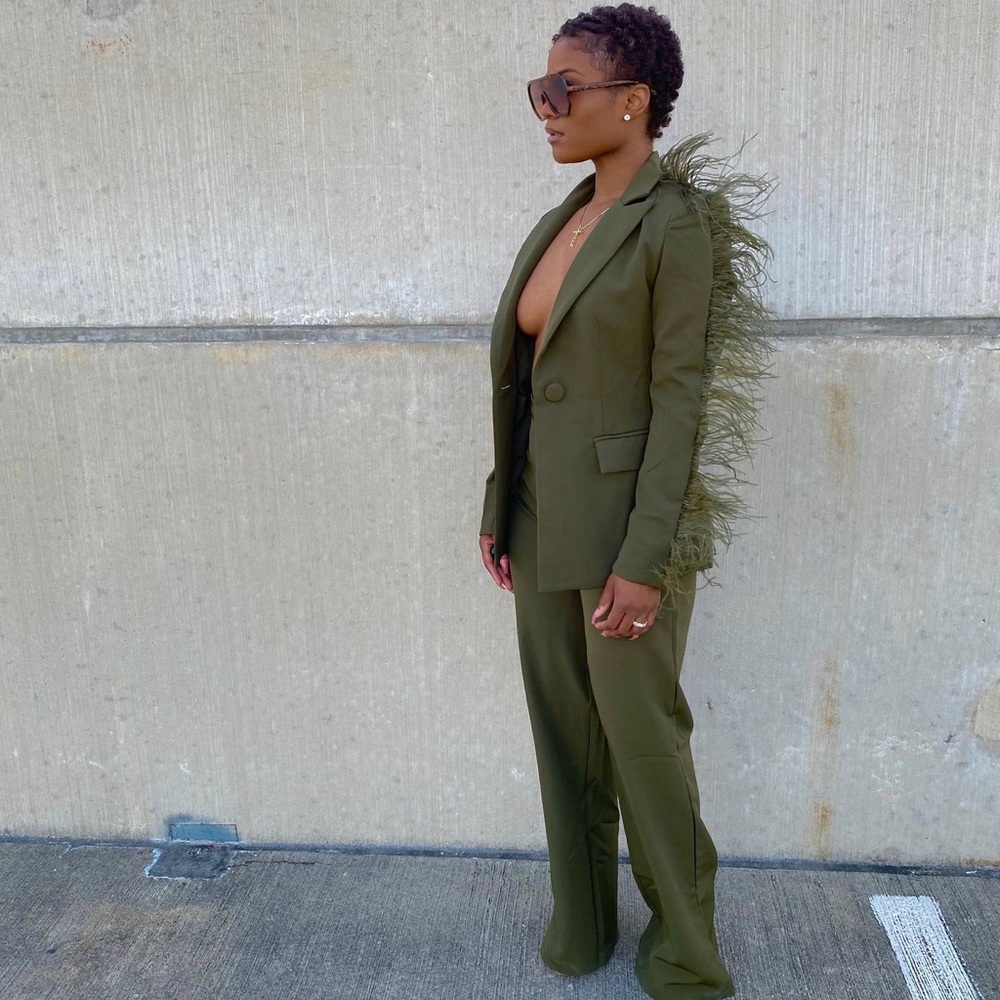 Two Piece Suit Set